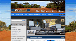 Desktop Screenshot of dolium.com.au